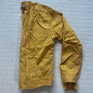 Duluth Trading Co. yellow top.